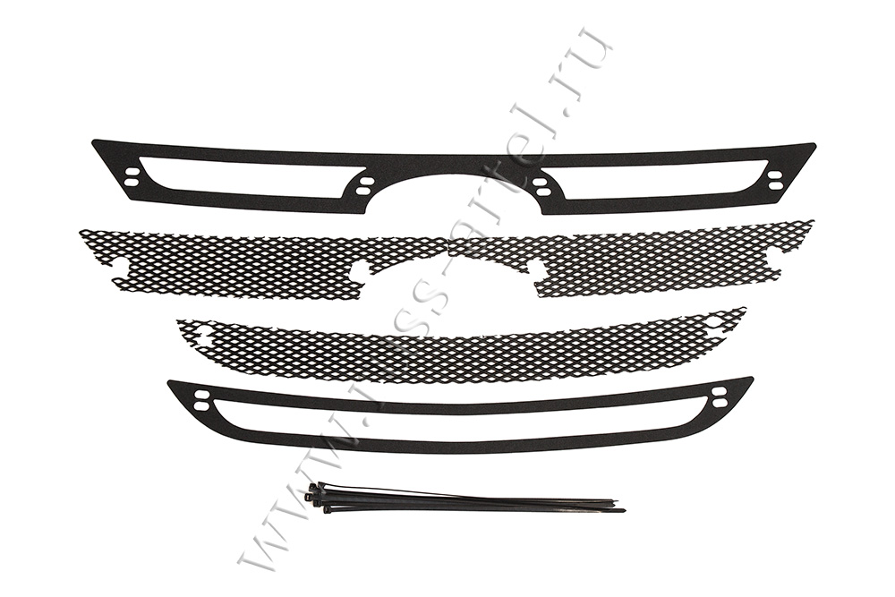 Защитная сетка  решетки радиатора Lada Largus 2012-2020 SRL134142